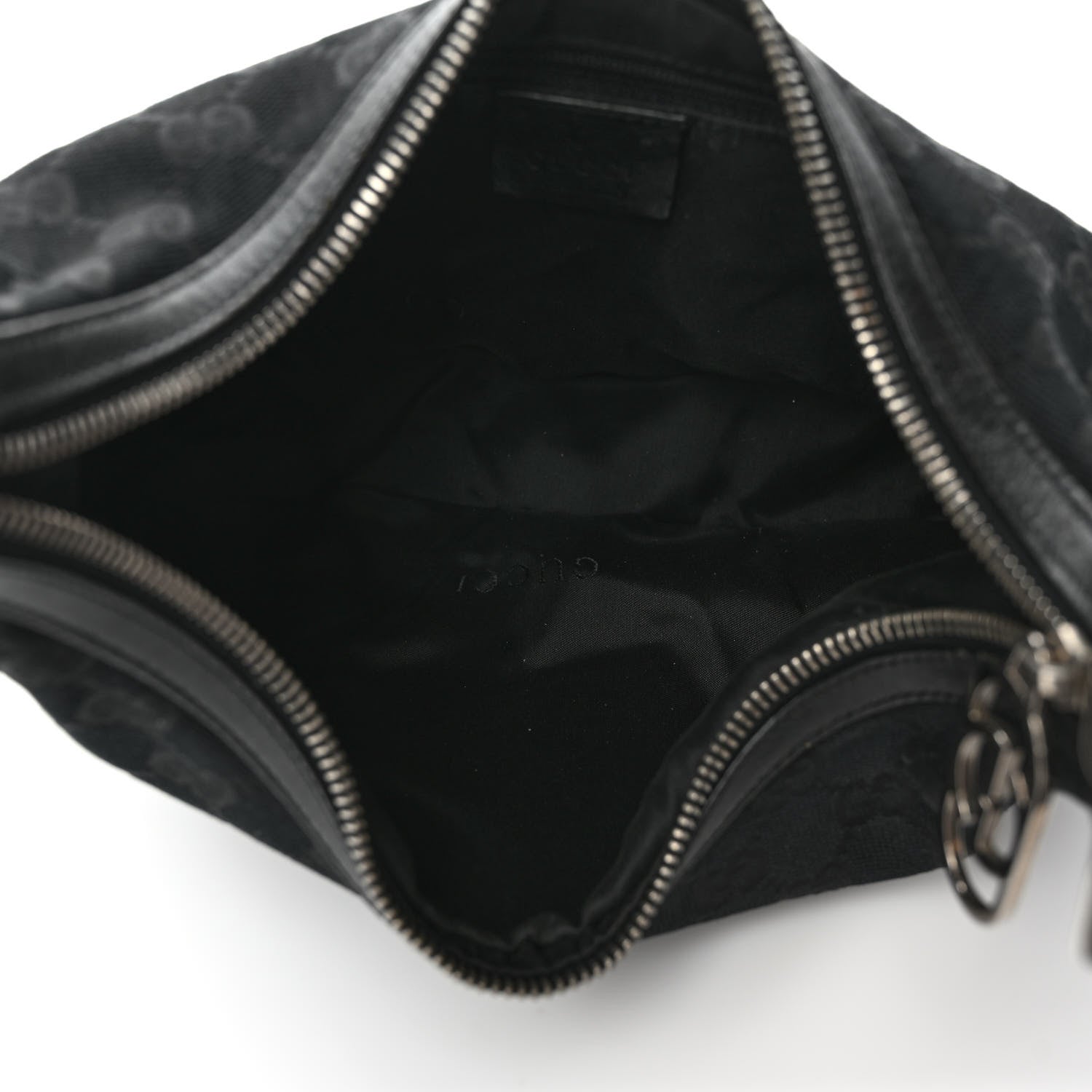 Gucci Monogram GG Clasp Hobo Black 5 of 13