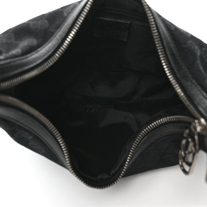 Gucci Monogram GG Clasp Hobo Black 5 of 13