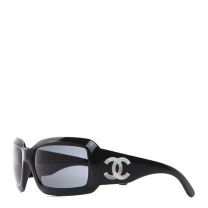 Chanel Mother of Pearl CC Sunglasses 5076-H Black 1 of 8