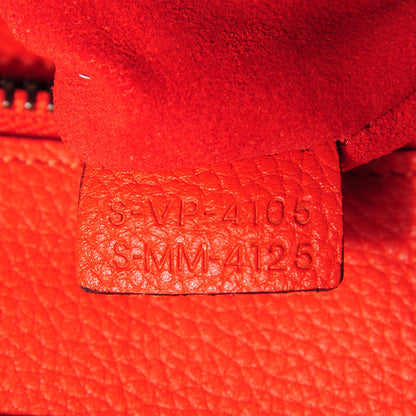 Celine Drummed Calfskin Micro Luggage Vermillion 8 of 8