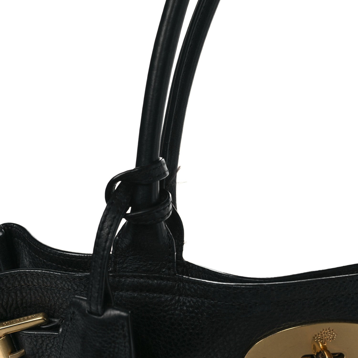 Mulberry Natural Leather Bayswater Tote Black 13 of 13