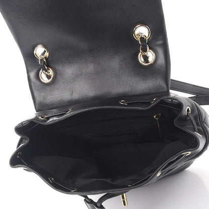 Chanel Lambskin Quilted Small Urban Spirit Backpack Black 5 of 7