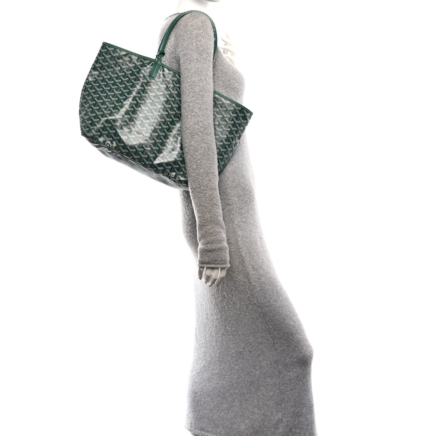 Goyard Goyardine Saint Louis PM Green 2 of 12