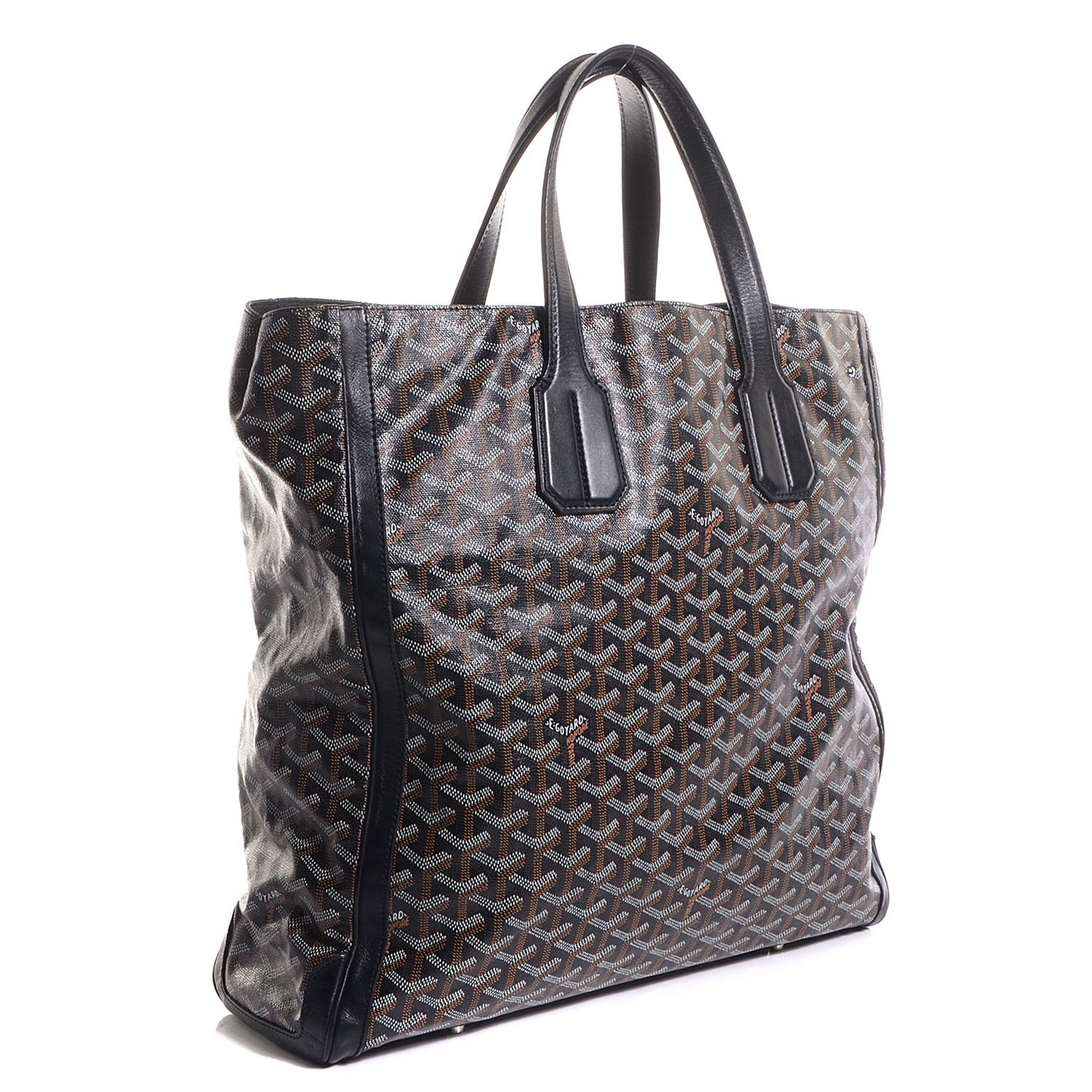 Goyardine Voltaire Tote Black