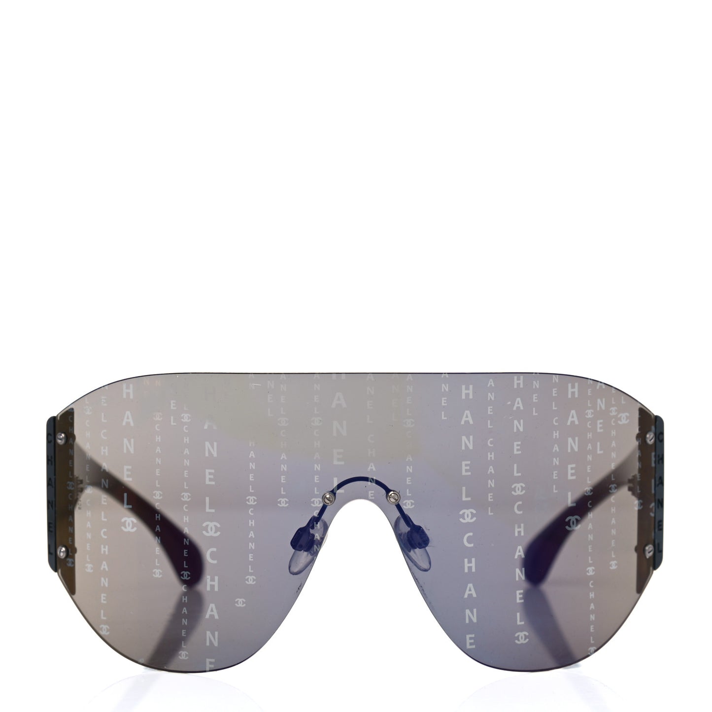Acetate Shield Runway 71217 Sunglasses Black