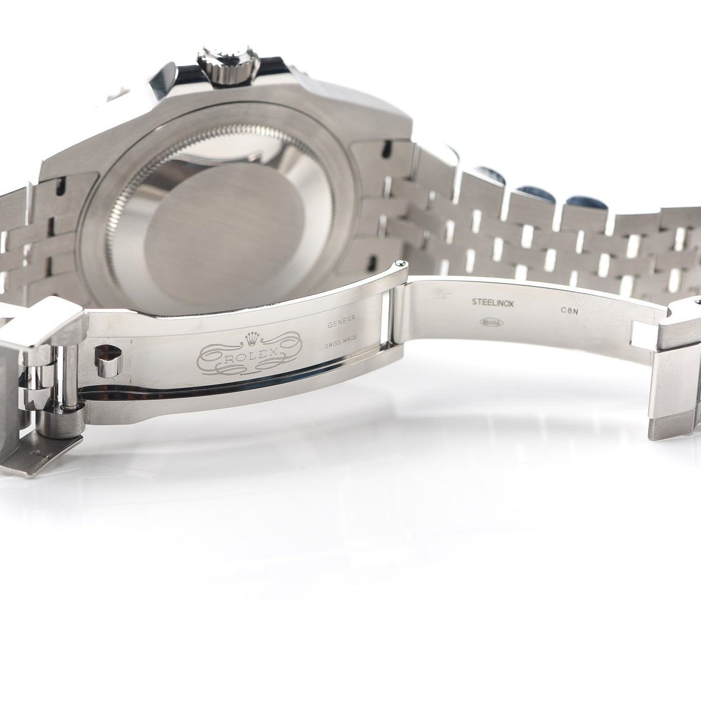 Stainless Steel 40mm Oyster Perpetual Date GMT Master Ⅱ Batgirl Watch 126710BLNR
