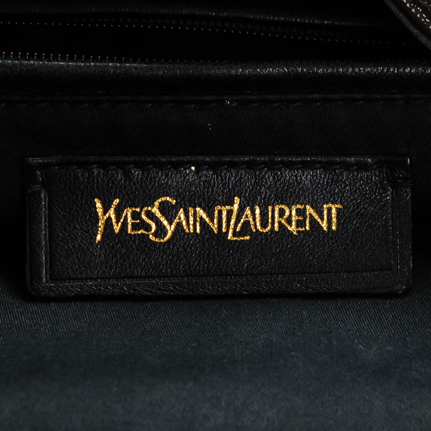 Saint Laurent Textured Patent Large Roady Hobo Grey 6 of 7