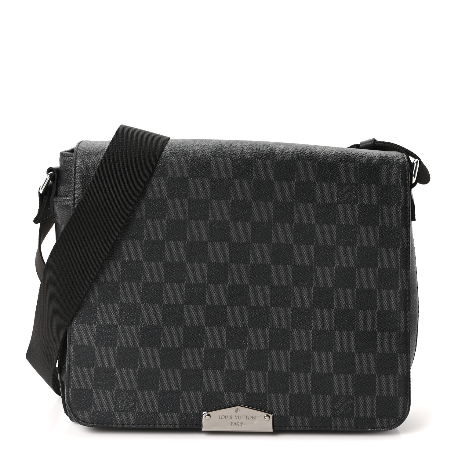 Louis Vuitton Damier Graphite District PM 1 of 10