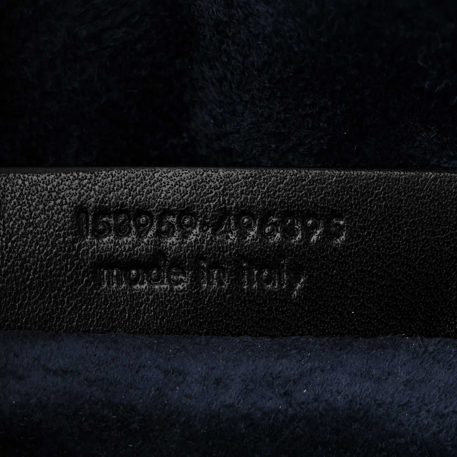 Saint Laurent Snakeskin Oversized Muse Blue 7 of 10