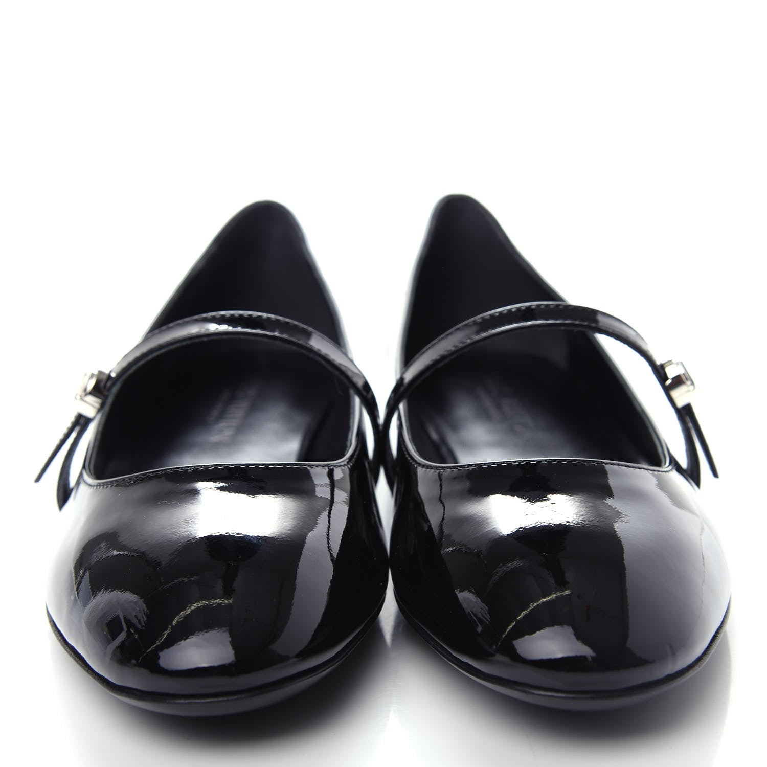 Louis Vuitton Patent Uniformes Ballet Flats 35 Black 5 of 10