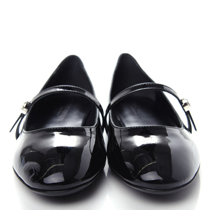 Louis Vuitton Patent Uniformes Ballet Flats 35 Black 5 of 10