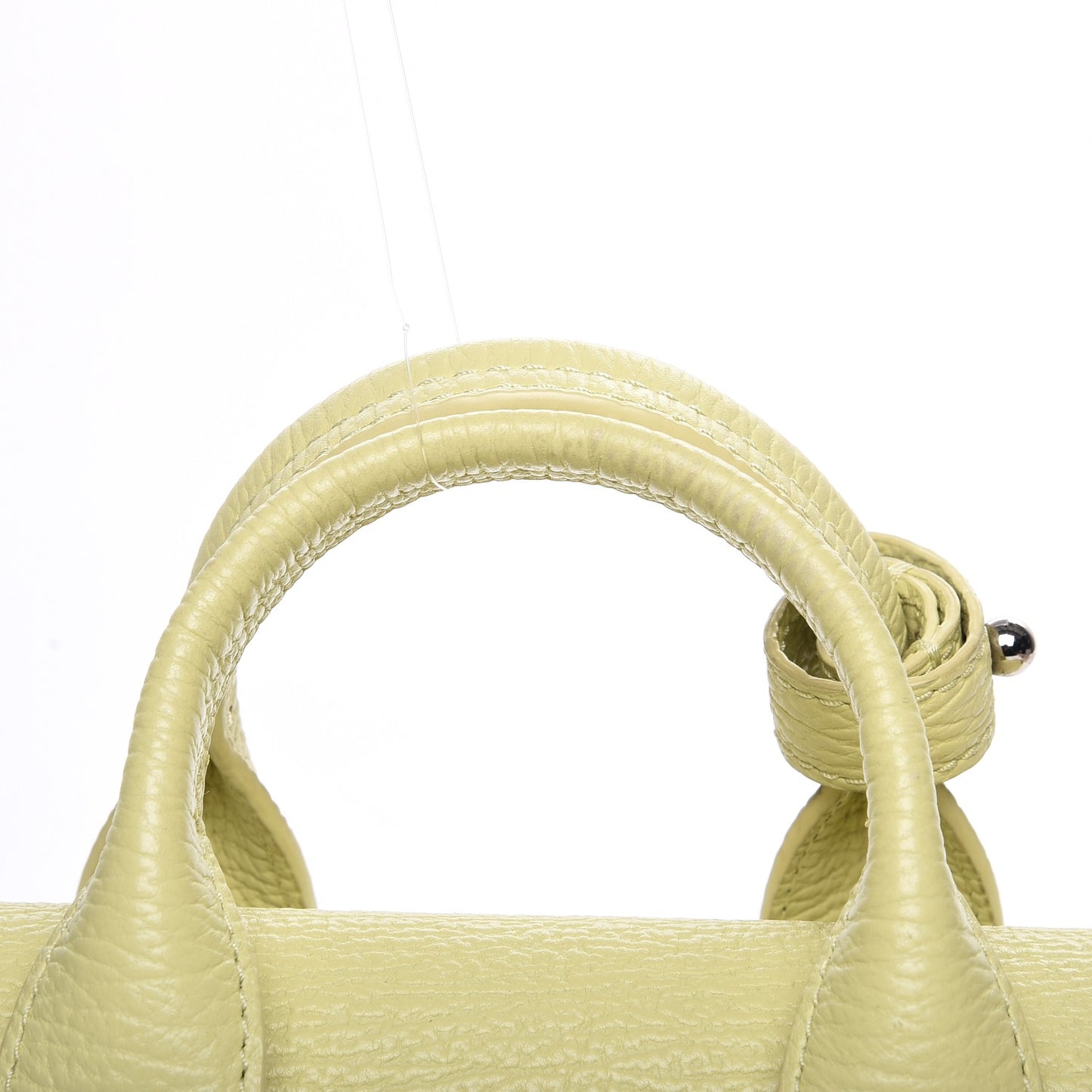 3.1 Textured Calfskin Mini Pashli Satchel Citron