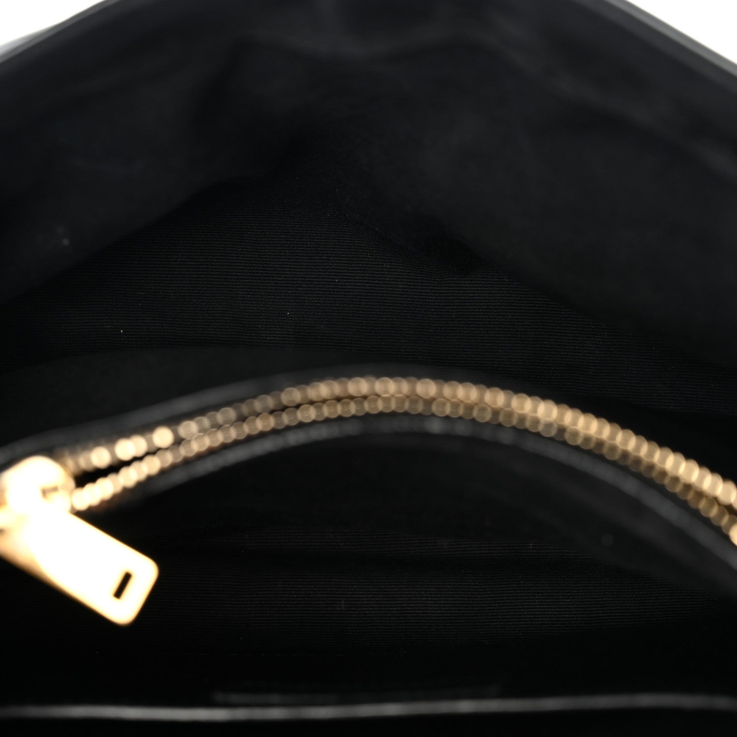 Saint Laurent Patent Y Quilted Monogram Small Loulou Chain Satchel Black 4 of 14
