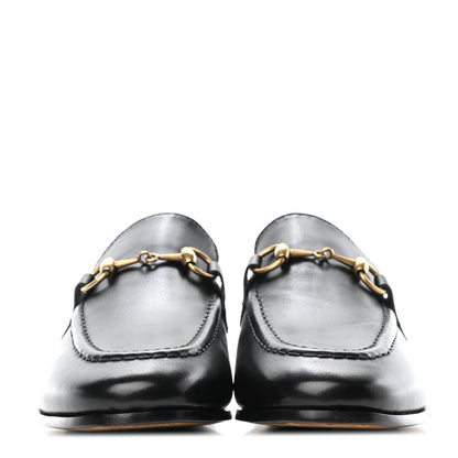 Gucci Calfskin Womens Jordaan Loafers 35.5 Black 2 of 5