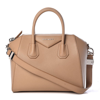 Givenchy Sugar Goatskin Small Antigona Nude 1 of 12