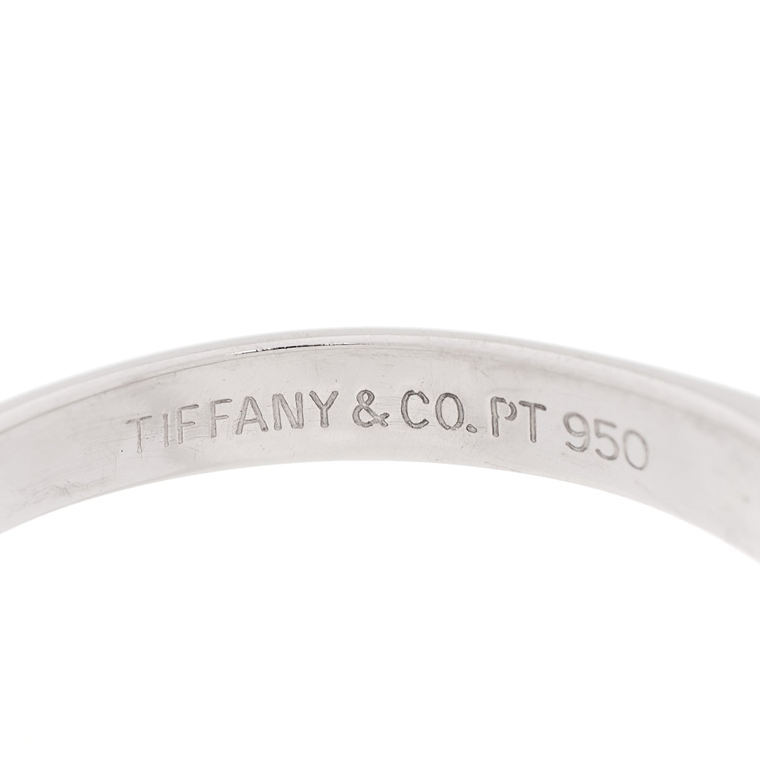 Tiffany Platinum Diamond 1.62ct Solitaire Engagement Ring 50 5.5 6 of 7