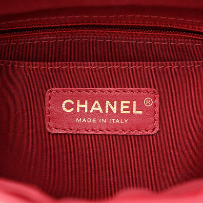 Chanel Calfskin Quilted Mini Urban Spirit Backpack Red 6 of 10