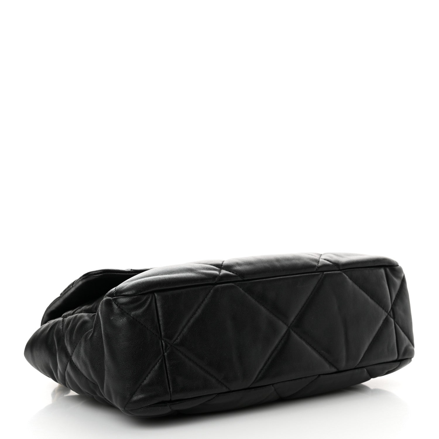 Chanel Lambskin Quilted Large Chanel 19 Flap Black 4 of 13