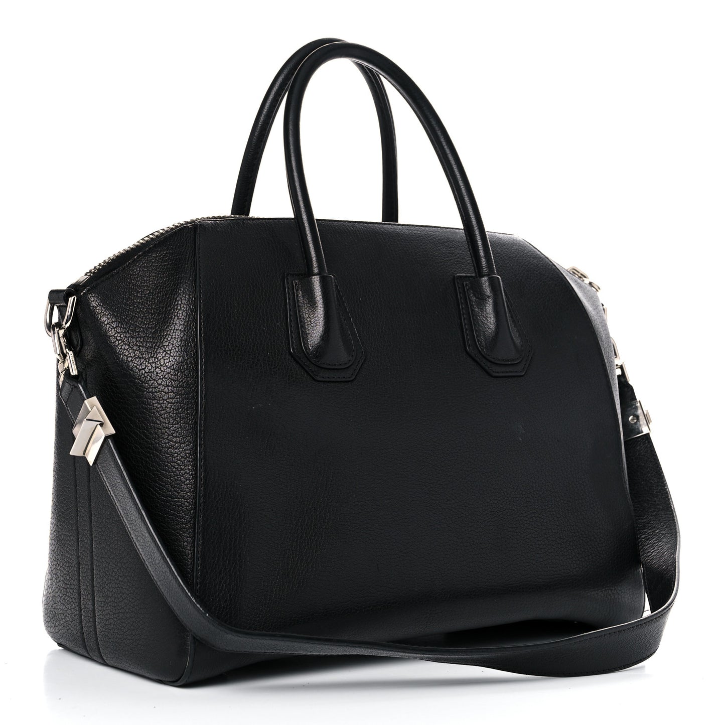 Sugar Goatskin Medium Antigona Black