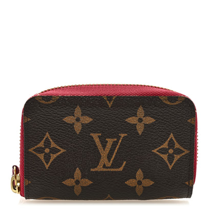 Louis Vuitton Monogram Zippy Multicartes Fuchsia 1 of 6