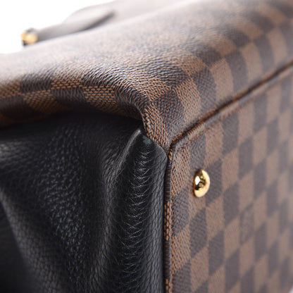 Louis Vuitton Cuir Taurillon Damier Ebene Normandy Black 11 of 14