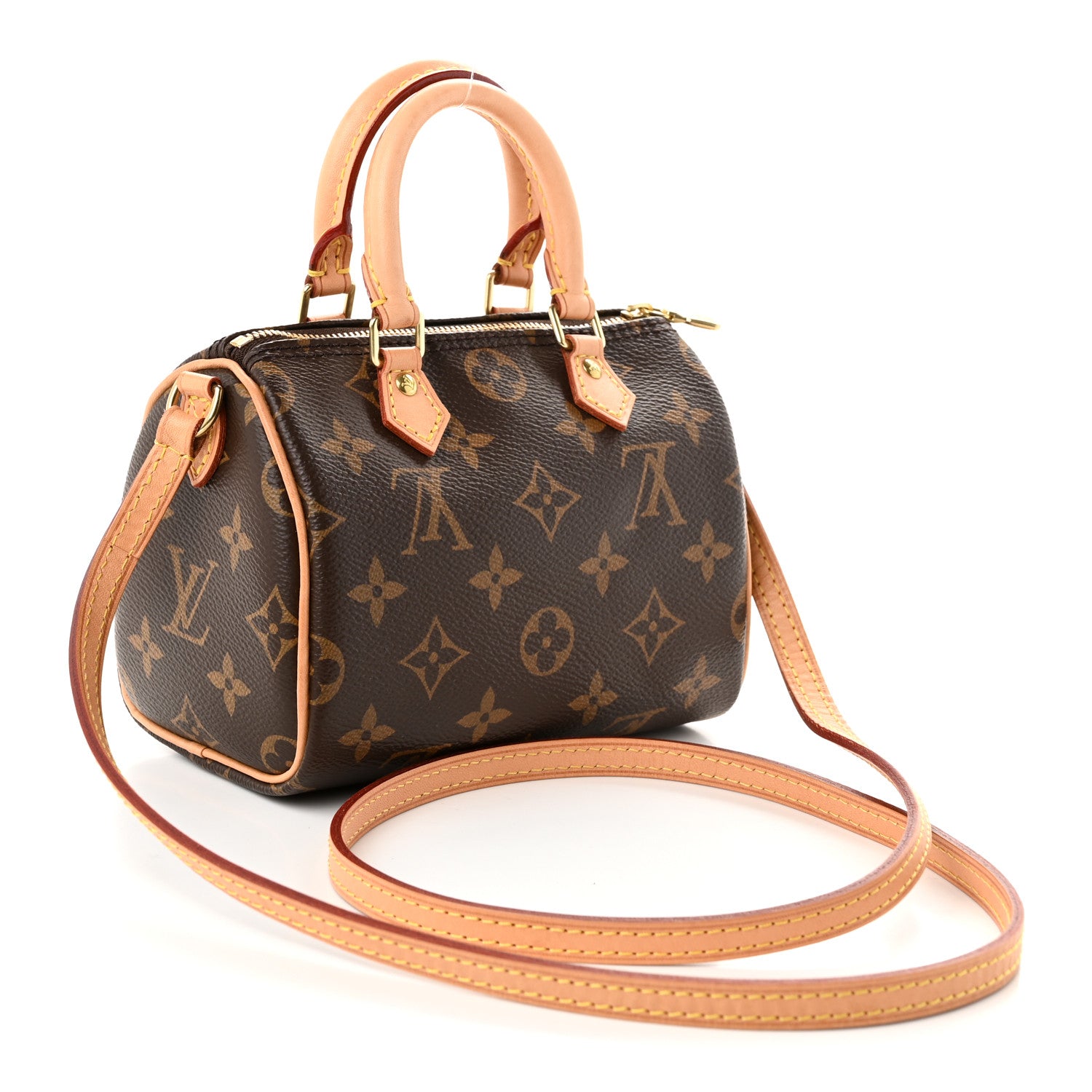 Louis Vuitton Monogram Nano Speedy 2 of 9