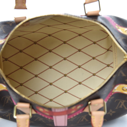Louis Vuitton Monogram Summer Trunks Speedy Bandouliere 30 5 of 11