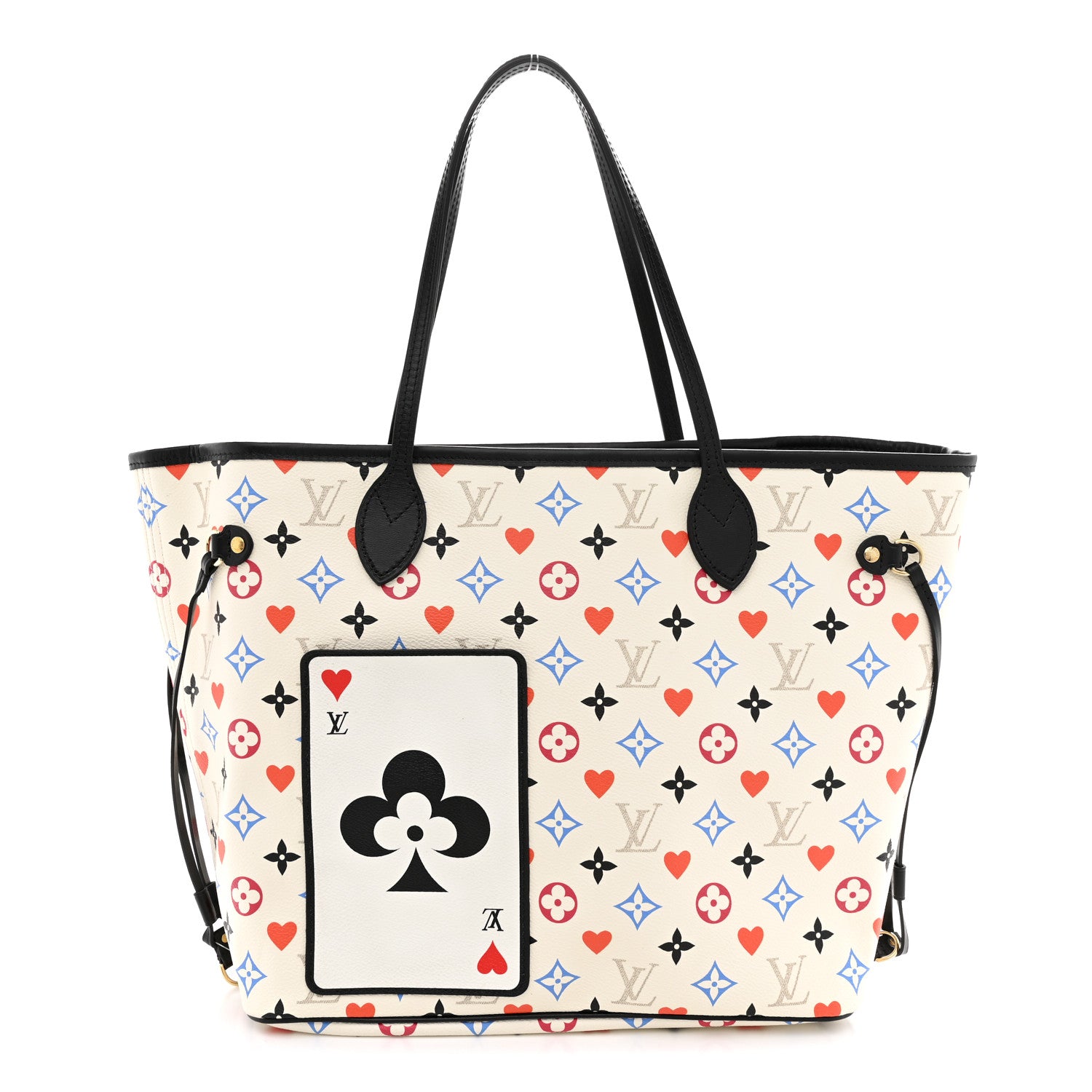 Louis Vuitton Game On Neverfull MM White 1 of 12