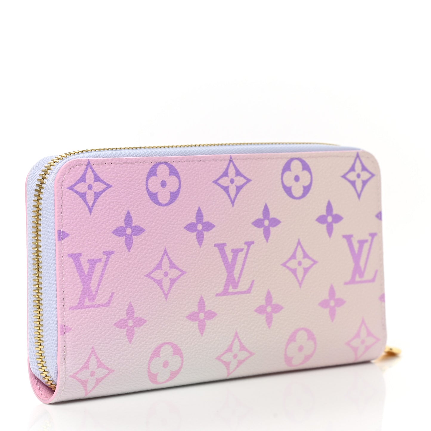 Monogram Giant Spring In The City Zippy Wallet Sunrise Pastel