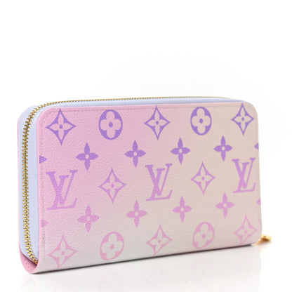 Louis Vuitton Monogram Giant Spring In The City Zippy Wallet Sunrise Pastel 3 of 8