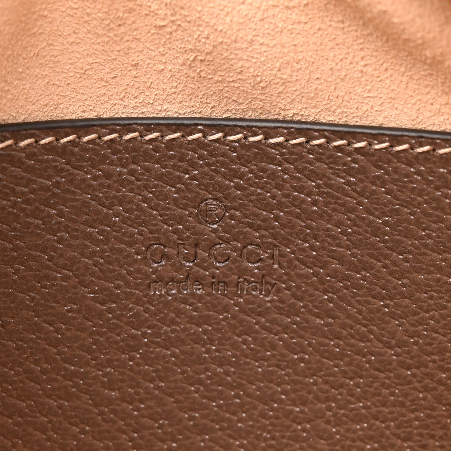 GG Supreme Monogram Web Mini Ophidia Shoulder Bag Brown
