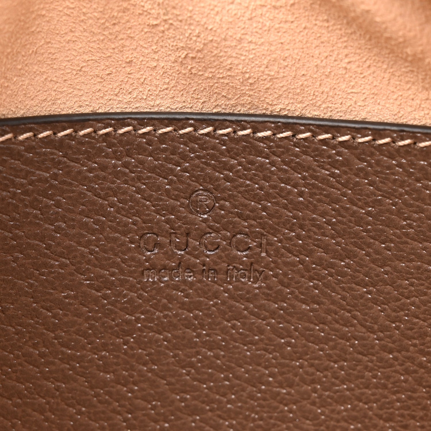 Gucci GG Supreme Monogram Web Mini Ophidia Shoulder Bag Brown 6 of 11