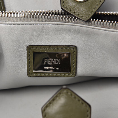 Fendi Vitello Dolce Shiny Nappa Plexiglass Granite Regular 2Jours Tote Equatore 5 of 10