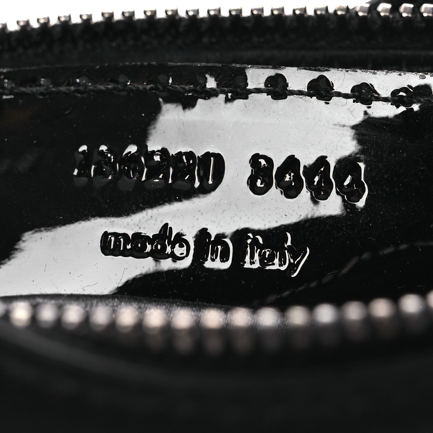 Balenciaga Satin Enamel Classique Chain Shoulder Bag Black 7 of 10