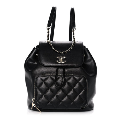 Chanel Caviar Quilted Business Affinity Backpack Black 1 of 12