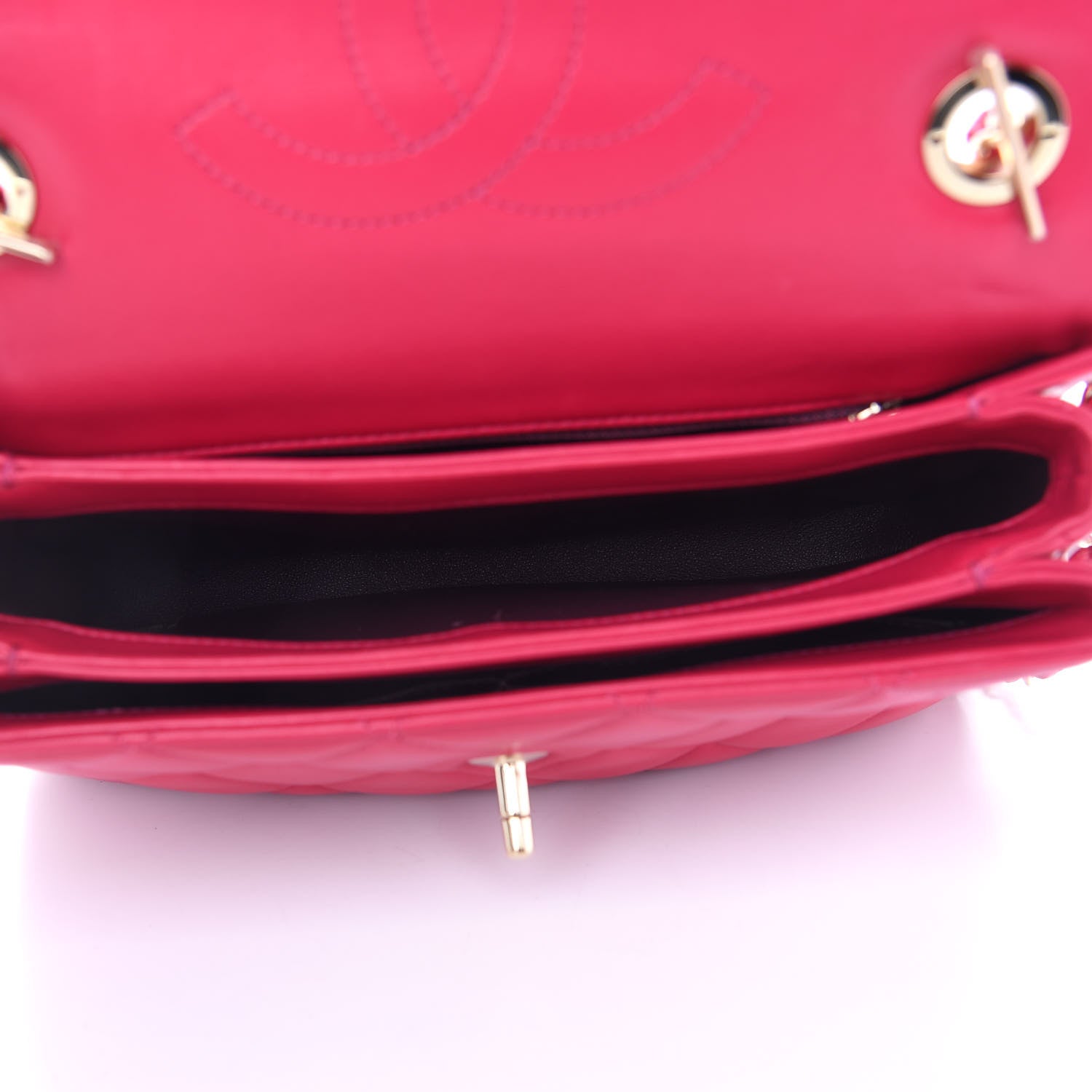 Chanel Lambskin Quilted Small Trendy CC Flap Dual Handle Bag Pink 4 of 8