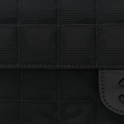Chanel Nylon Travel East West Flap Black 8 of 12