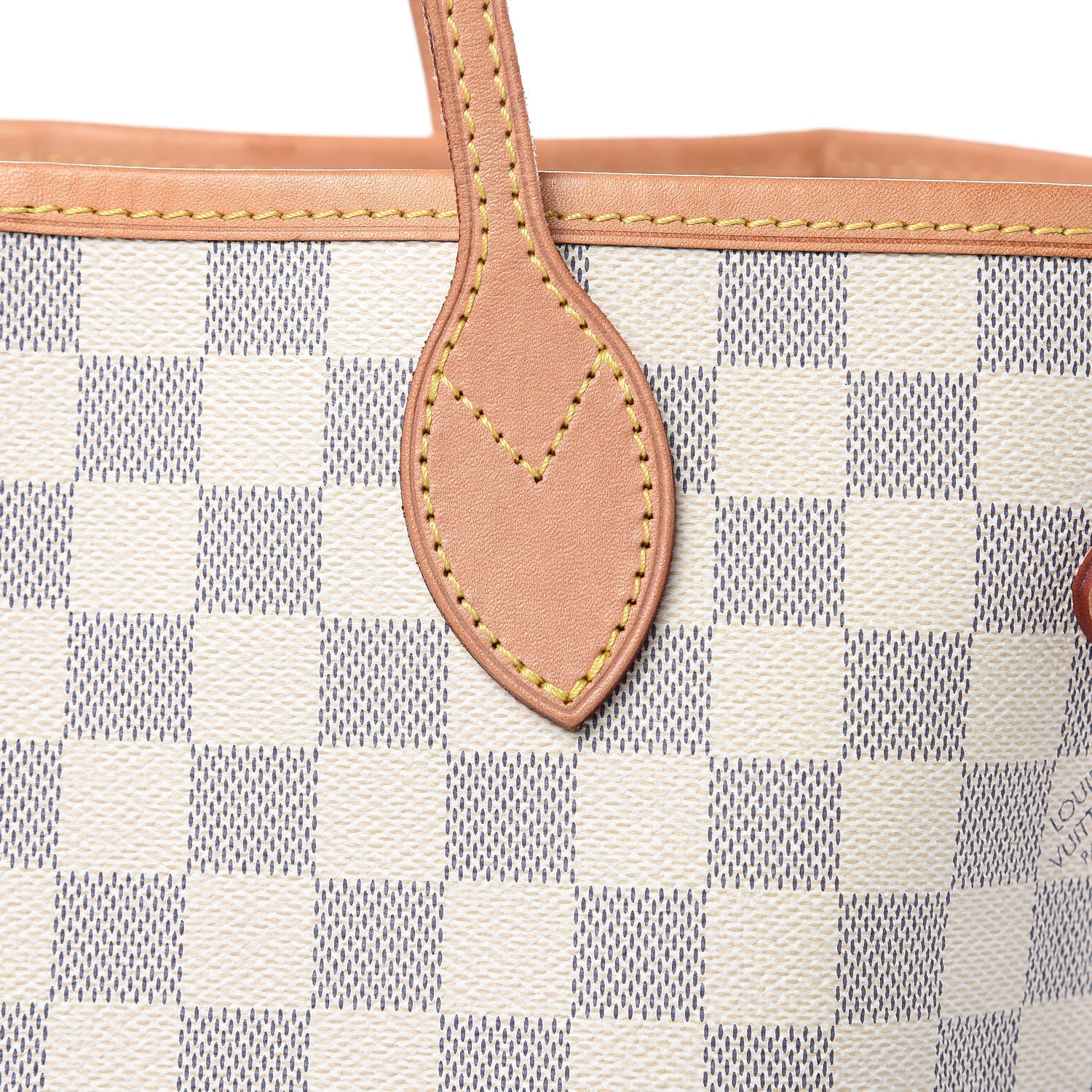 Louis Vuitton Damier Azur Neo Neverfull MM Rose Ballerine 11 of 16