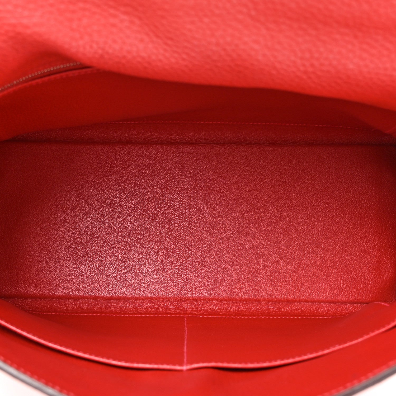 Hermes Taurillon Clemence Kelly Retourne 32 Rouge Casaque 5 of 23