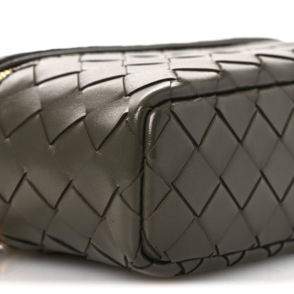 Bottega Veneta Calfskin Intrecciato Bang Bang Vanity Case Cypress 8 of 9