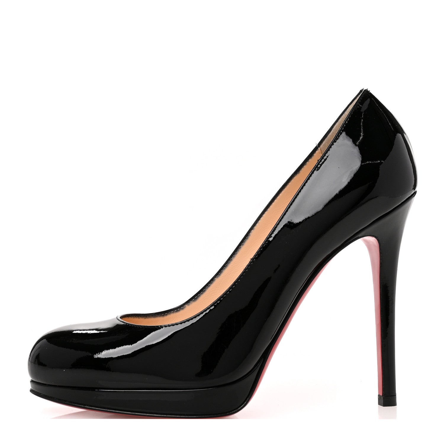 Christian Louboutin Patent New Simple 120 Pumps 35 Black 1 of 10