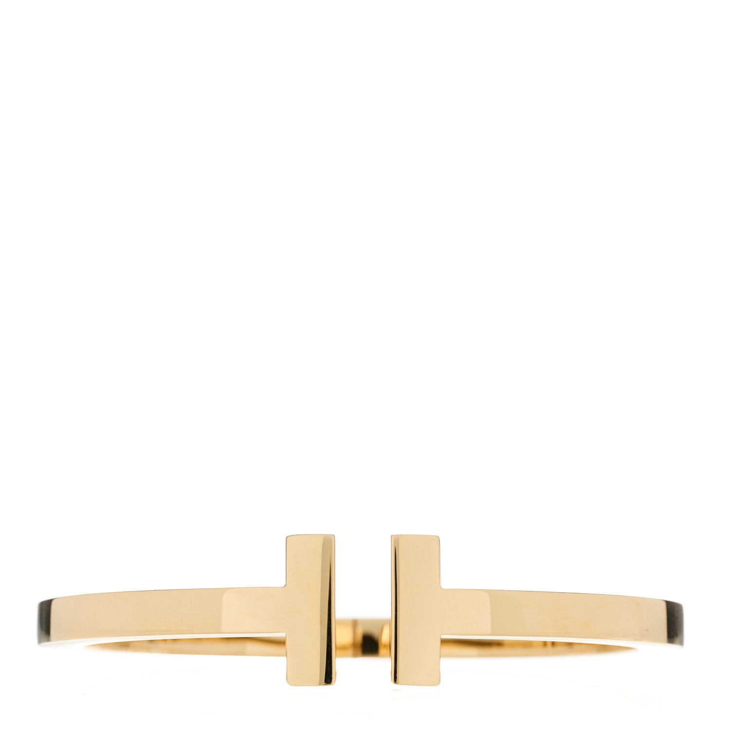 Tiffany 18K Yellow Gold T Square Bracelet 1 of 4