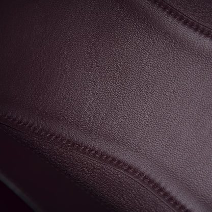 Balenciaga Smooth Calfskin Brass Hardware Neo Classic S City Burgundy 9 of 10