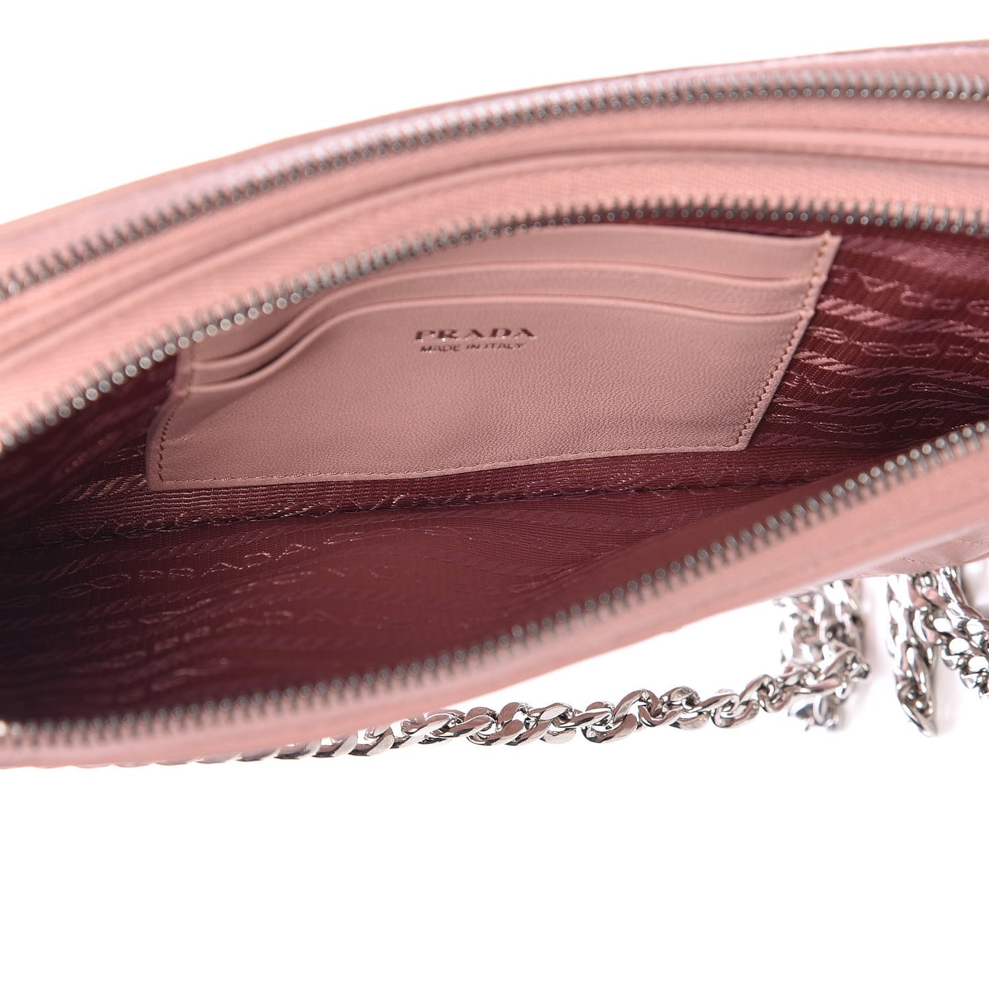 Nappa Impunture Mini Shoulder Bag Orchidea