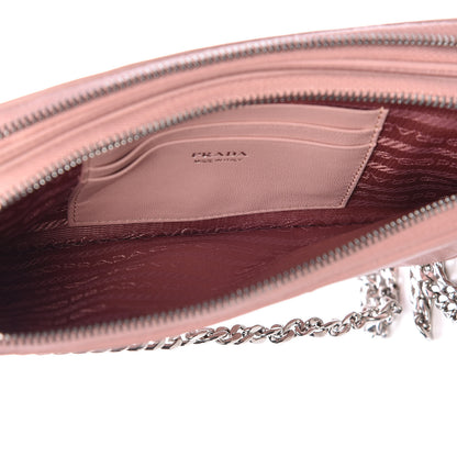 Prada Nappa Impunture Mini Shoulder Bag Orchidea 5 of 13