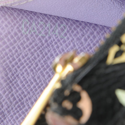 Louis Vuitton Monogram Multicolor Key Pouch Black Violet 7 of 7