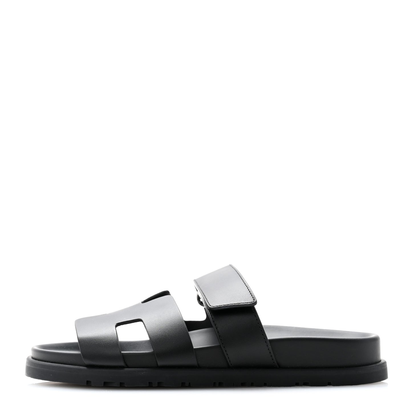 Calfskin Womens Chypre Sandals 35 Black