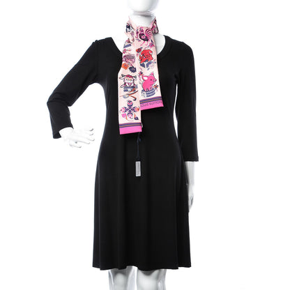 Louis Vuitton Silk Monogram Superstition Bandeau Rose 2 of 5