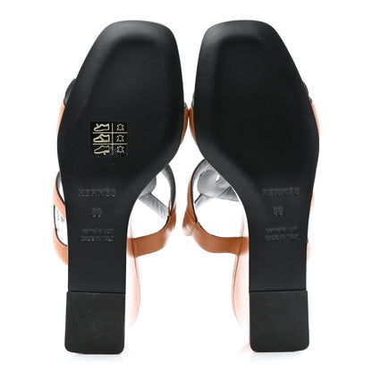 Hermes Nappa Figari 55 Sandals 36 Naturel 5 of 10