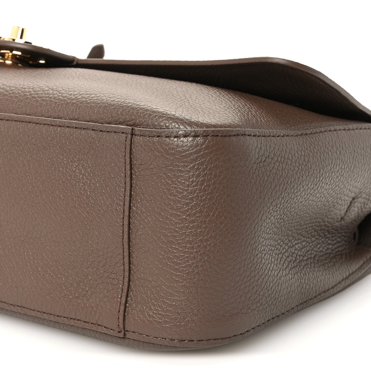 Chanel Grained Calfskin Small Souplissimo Maxi Flap Light Brown 10 of 11